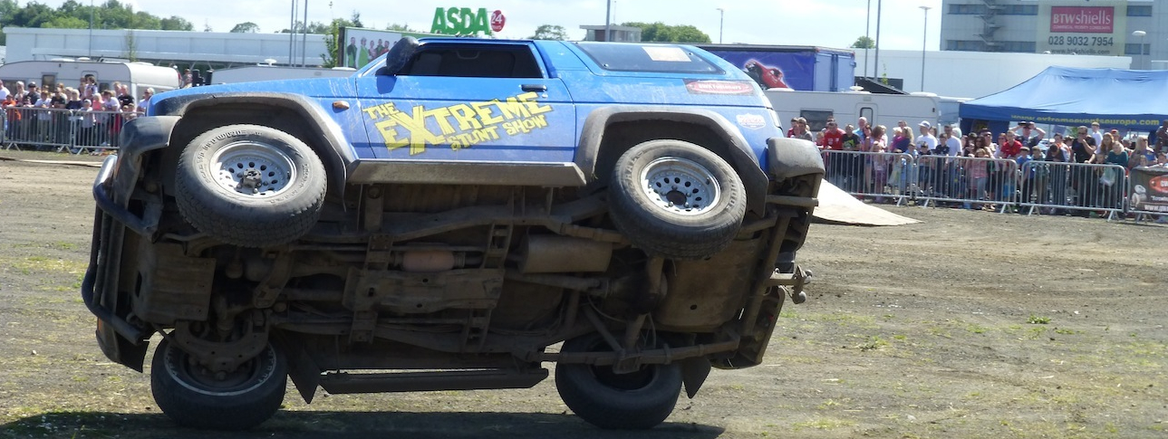 Extreme Stunt Show - Antrim, Northern Ireland 10th June 2012