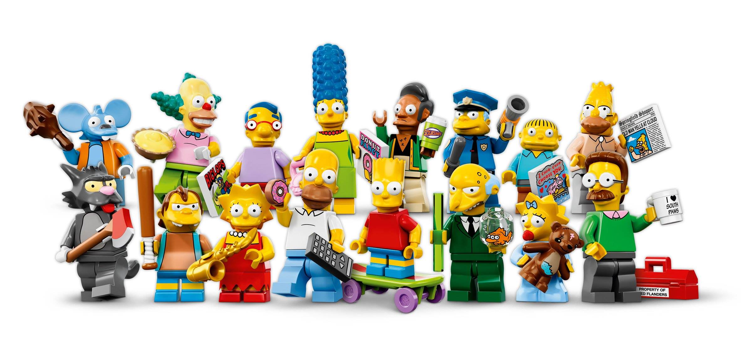 Lego Simposns Minifigures
