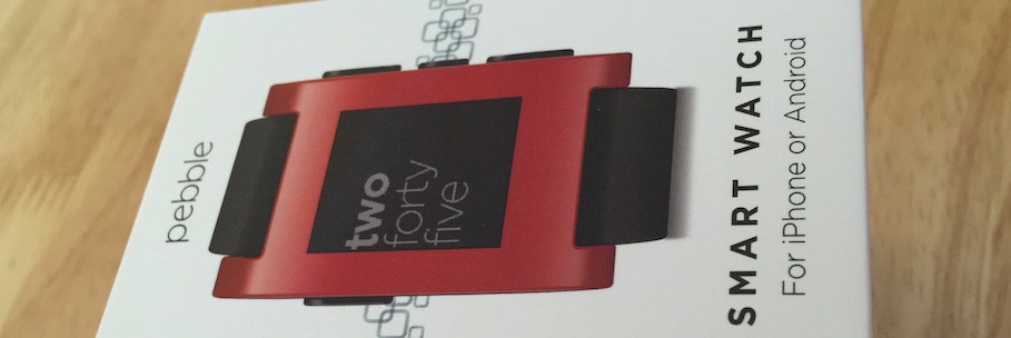 Pebble Watch Unboxing & Review