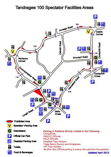 Tandragee 100 Spectator Facilities