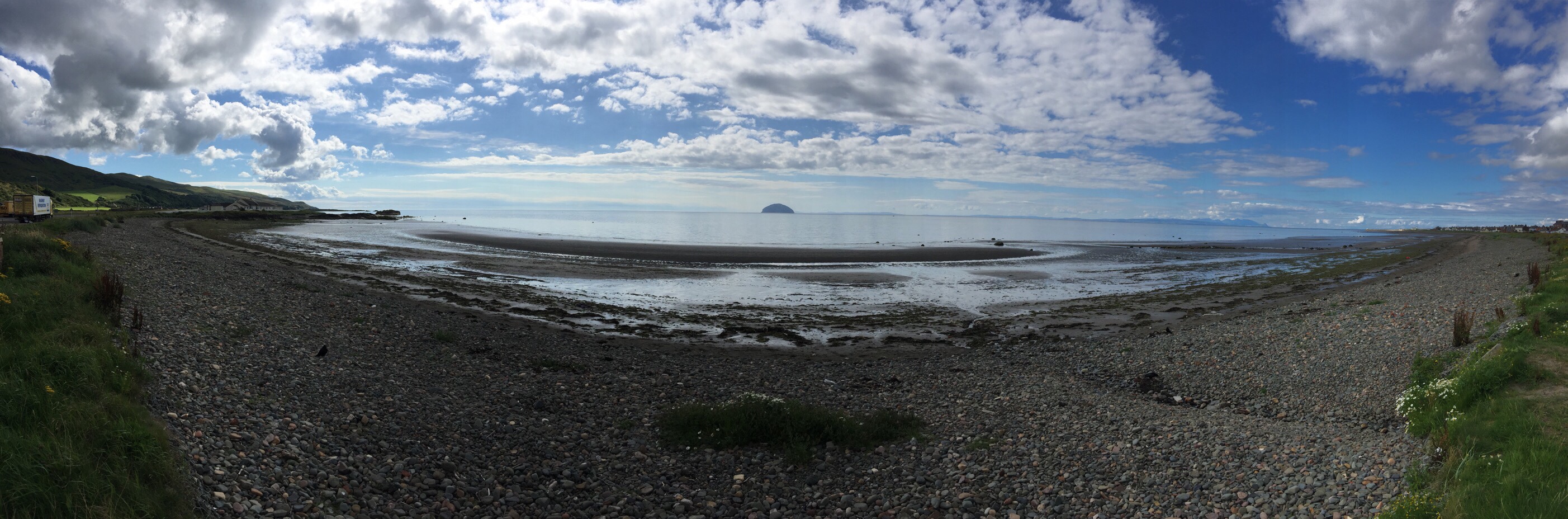 Scotland's North Coast 500 : NC500 : Ailsa Craig & Coastline towards Cairnryan
