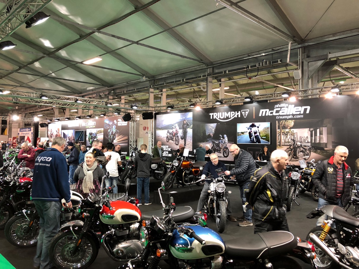 Triumph Stand at 2018 NI Motorcycle Festival