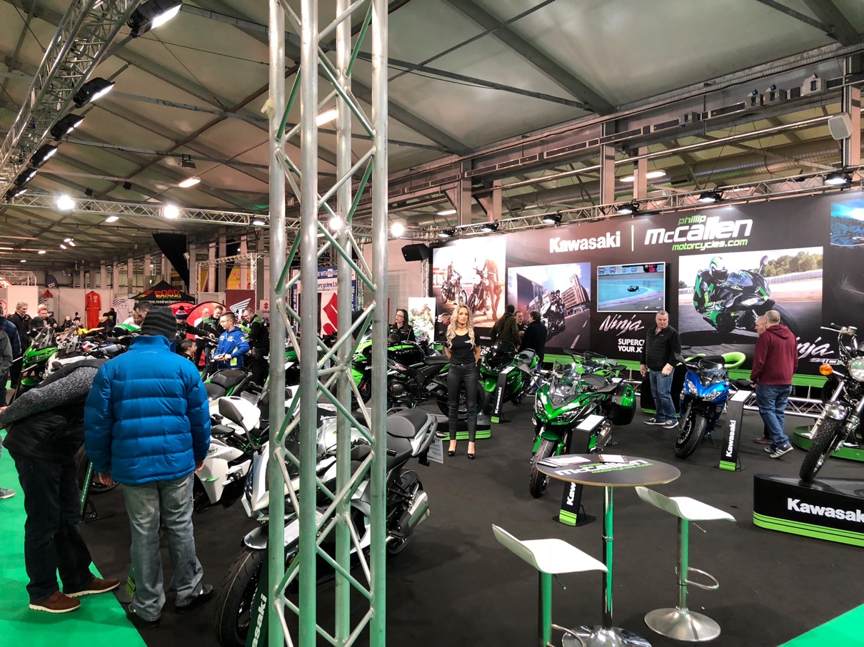 Kawasaki Stand at 2018 NI Motorcycle Festival