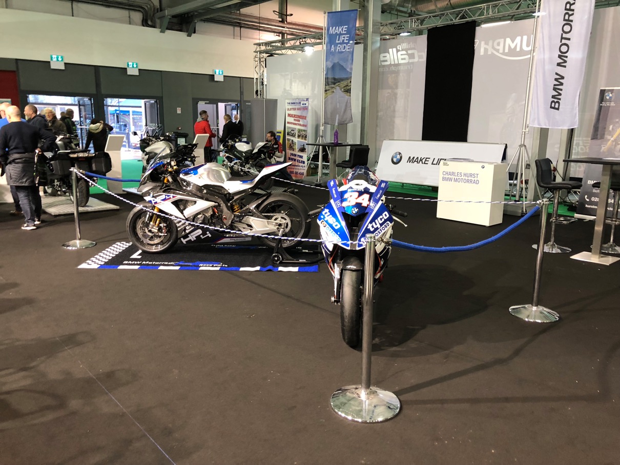 BMW Stand at 2018 NI Motorcycle Festival