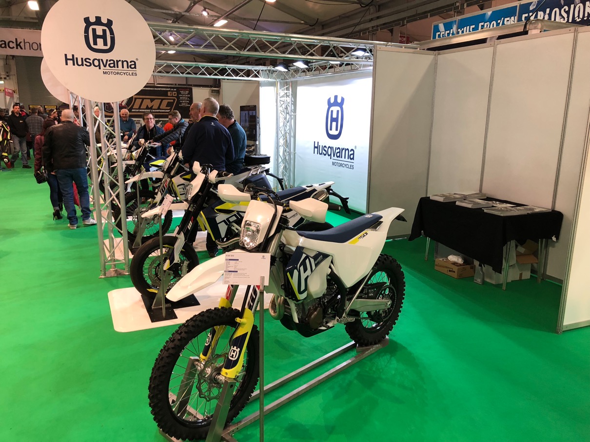 Husqvarna Stand at 2018 NI Motorcycle Festival