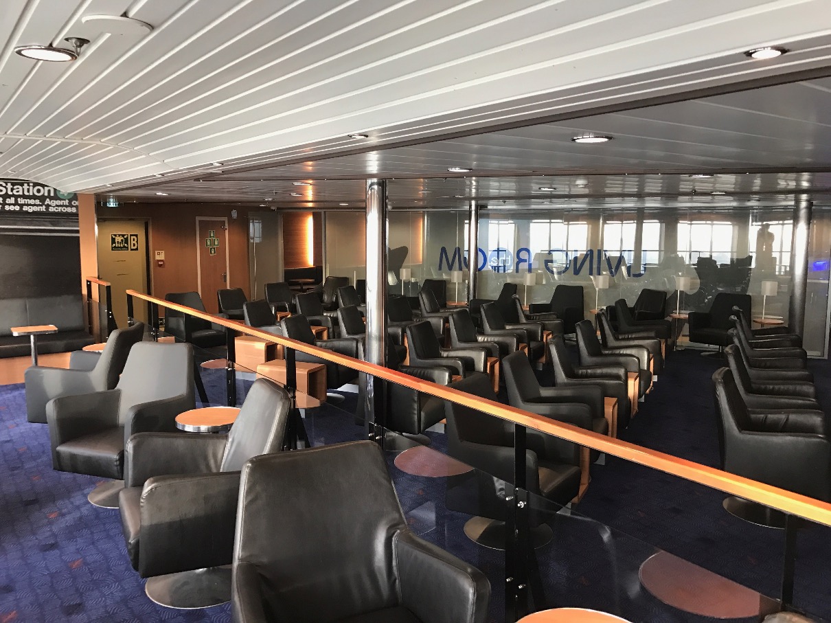 Wales in Winter : Wales in a Weekend : Stena Line Lounge Dublin to Holyhead