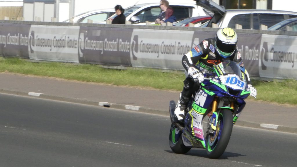 Neil Kernohan on his Supersport bike at the 2018 NW2018 (17/05/2018)