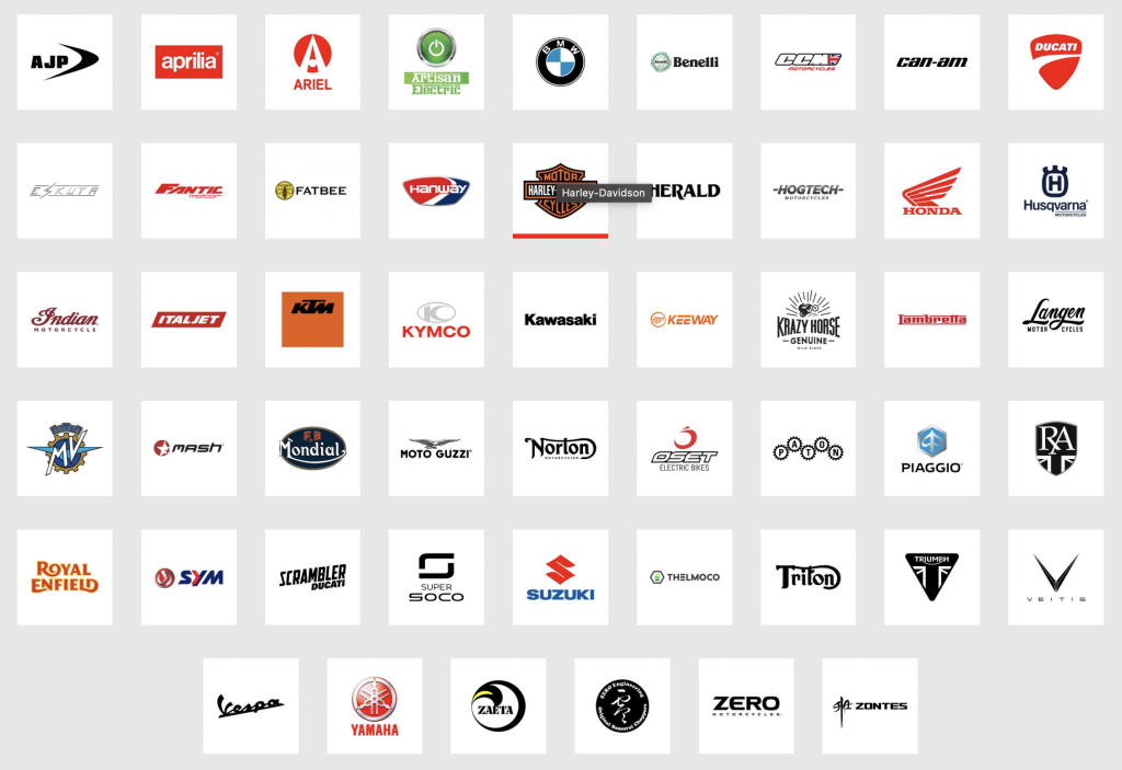 2020 Motorcycle Lve Manufacturer List