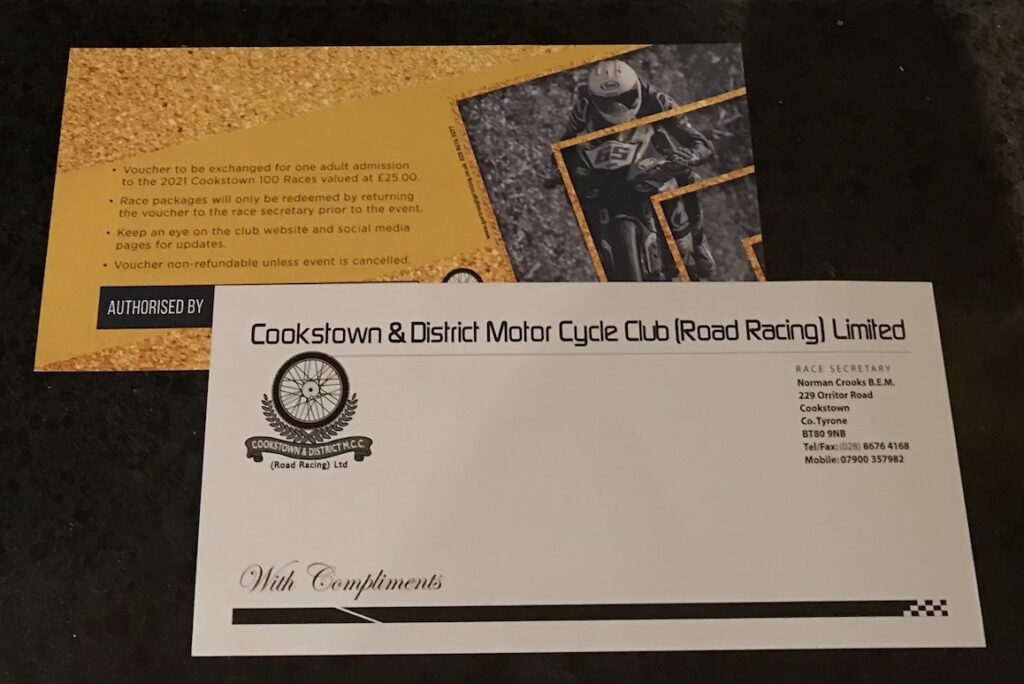 Cookstown Christmas Voucher 2021