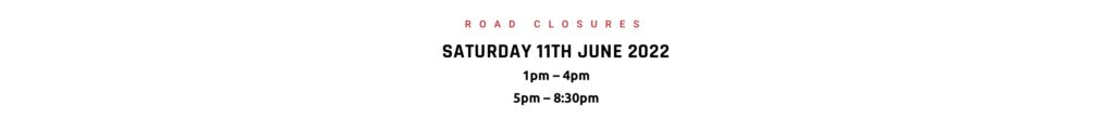 2022 Post-TT Races Road Closures