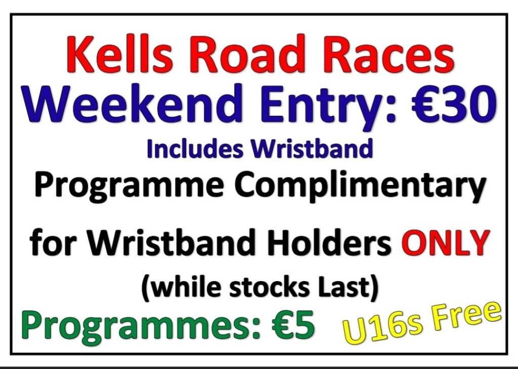 2022 Kells Road Races Tickets