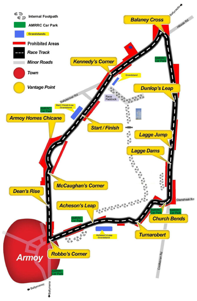 Armoy Circuit Map