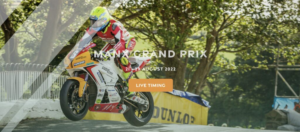 2022 Manx Grand Prix Results and Living Timing