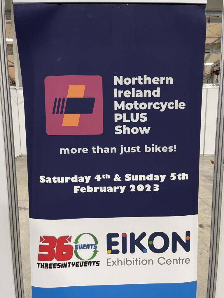 2023 Northern Ireland Motorcycle PLUS Show Banner