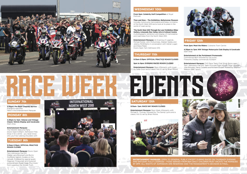 2023 North West 200 Events