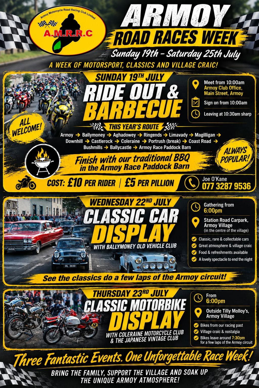2026ArmoyRoadRacesEvents 2026 Armoy Road Races - Events