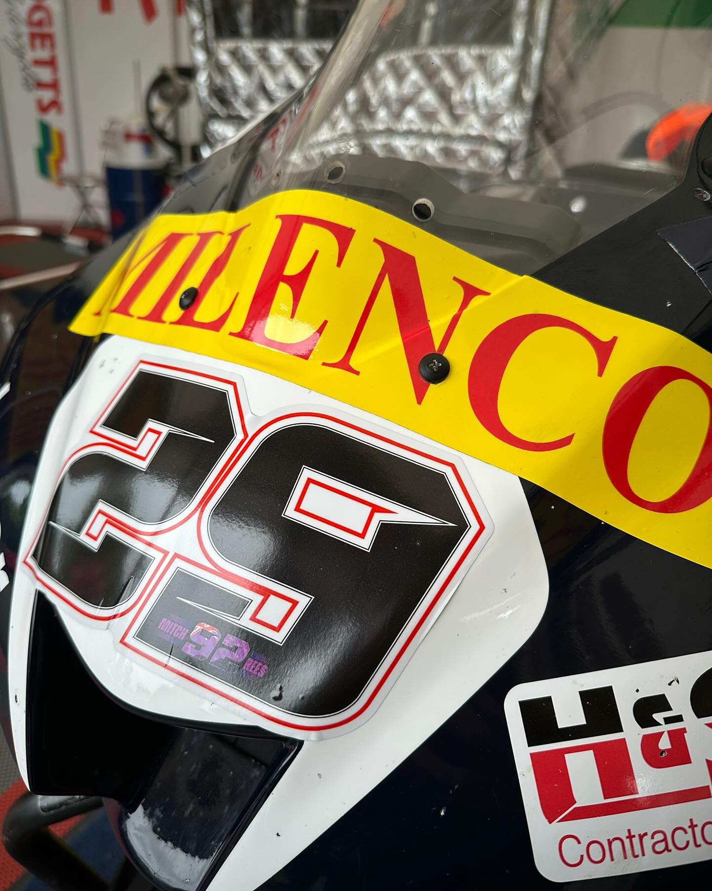 Mitch Rees riding for the 2025 Milenco by Padgetts Racing Team - Photo from Padgett's Facebook page