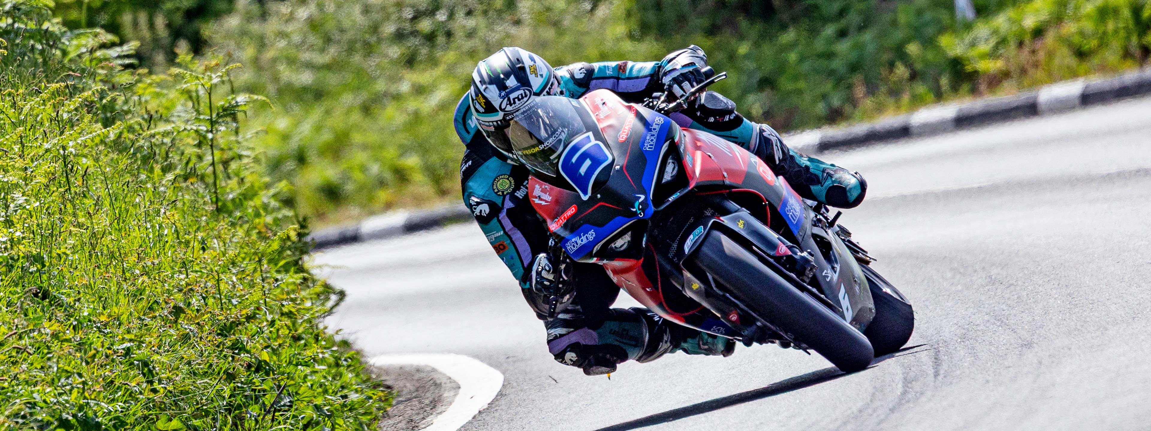 Michael Dunlop onboard his BMW at the Isle of Man TT Races - Photo from www.iomttraces.com