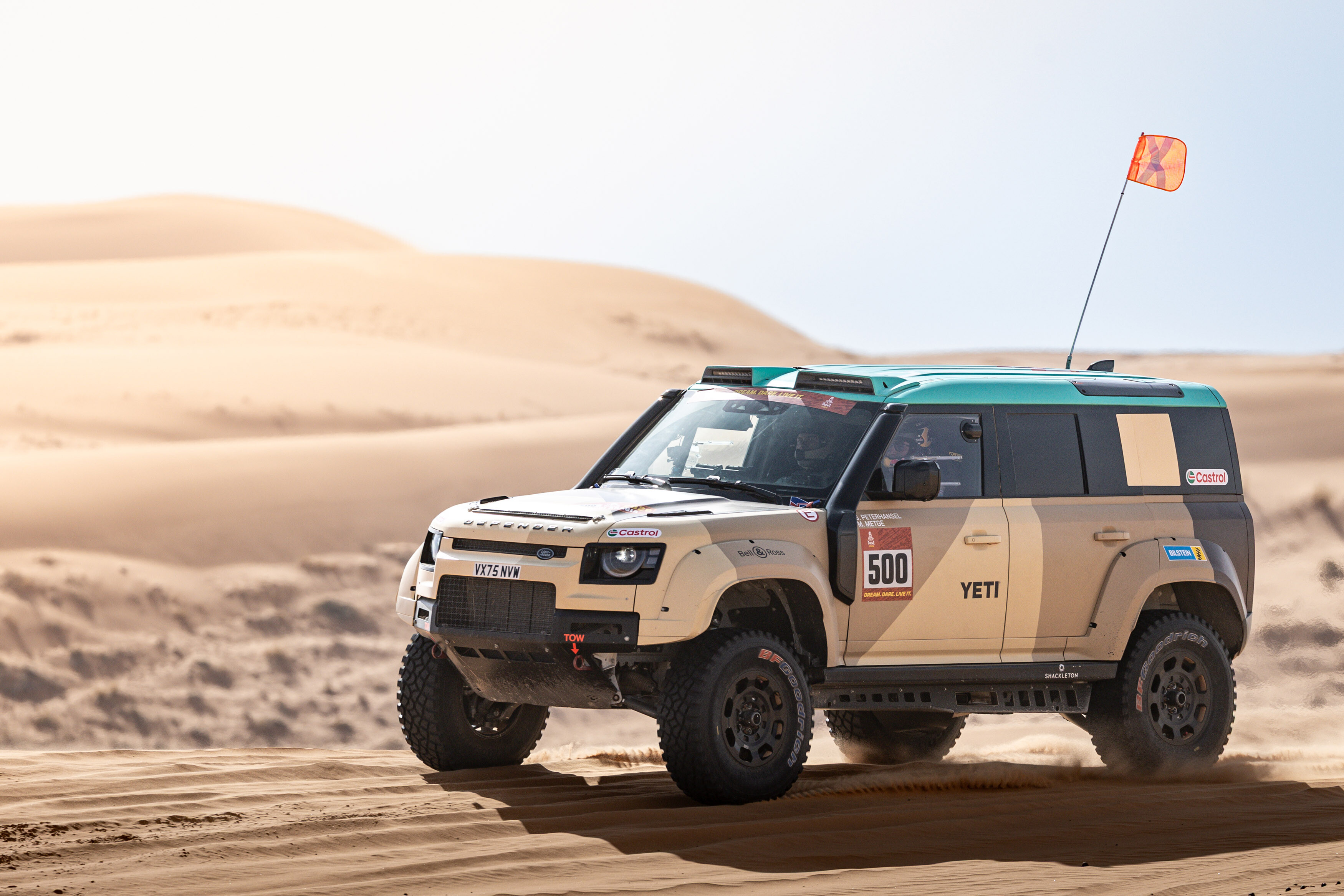 Stéphane PETERHANSEL and Michaël METGE during the Stage 6 of the Dakar 2026 on January 9, 2026 between Ha’il and Riyadh, Saudi Arabia